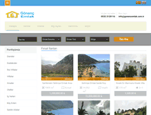 Tablet Screenshot of gonencemlak.com.tr